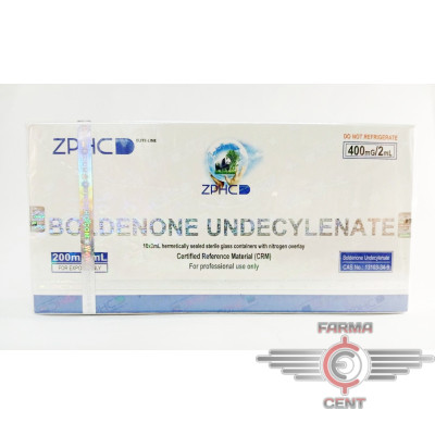 Boldenone Undecylenate (400mg/2ml цена за 10 ампул по 2ml) - Zhenghou