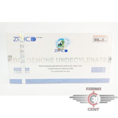 Boldenone Undecylenate (600mg/2ml цена за 10 ампул по 2ml) - Zhenghou
