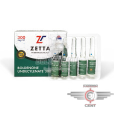 Boldenone Undecylenate (300mg/1ml Цена за 10 ампул) - Zetta Pharmaceuticals