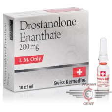 Drostanolone Enanthate (200mg/1ml Цена за 10 ампул ПРОСОЧКА) - Swiss-Remedies