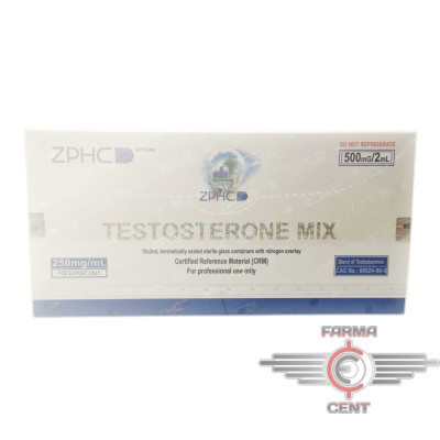 Testosterone Mix (500mg/2ml цена за 10 ампул) - Zhengzhou