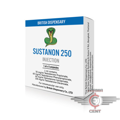 Sustanon 250 (250mg/ml Цена за 5 ампул) - British Dispensary