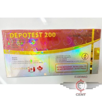 Depotest 200 (200mg/ml Цена за 10 ампул) - CanadaBioLabs