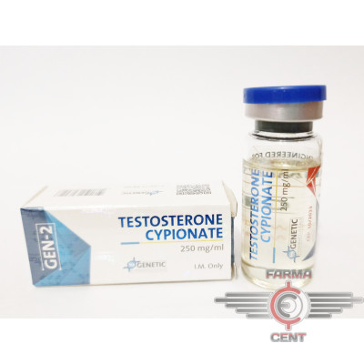 Testosterone Cypionate (10ml 250mg/ml) - Genetic Labs