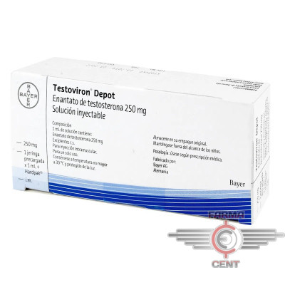 Testoviron Depot (250mg/1ml Цена за 3 ампулы) - Baer Schering Pharma