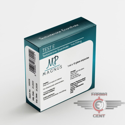 Test E (250mg/ml Цена за 10 ампул) - Magnus Pharmaceuticals