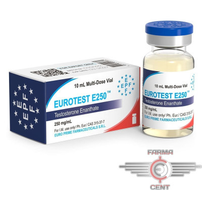 Eurotest E250 (250mg/1ml 10ml) - Euro Prime Pharmaceuticals 