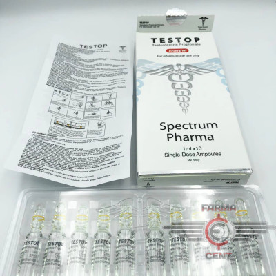 Testop (100mg/ml Цена за 10 ампул) - Spectrum Pharma