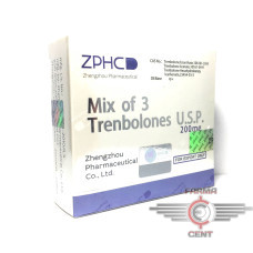 Mix of 3 Trenbolones (200mg/ml цена за 10 ампул) - Zhengzhou