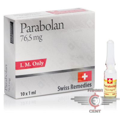 Parabolan (76.5mg/ml цена за 10 ампул ПРОСРОЧКА) - Swiss-Remedies