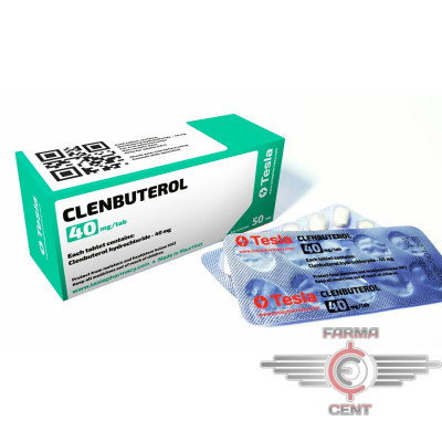 Clenbuterol (40mg/tab цена за 50таб) - Tesla