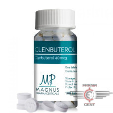 Clenbuterol (40mcg/tab цена за 100таб ПРОСРОЧКА) - Magnus Pharmaceuticals