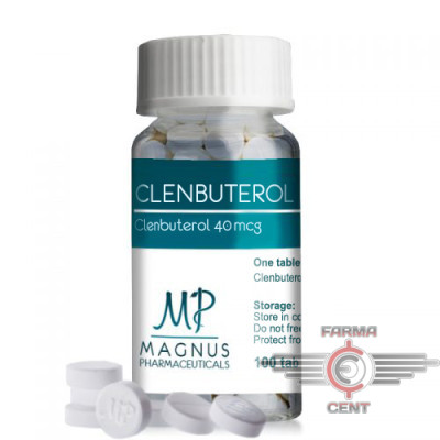 Clenbuterol (40mcg/tab цена за 100таб ПРОСРОЧКА) - Magnus Pharmaceuticals