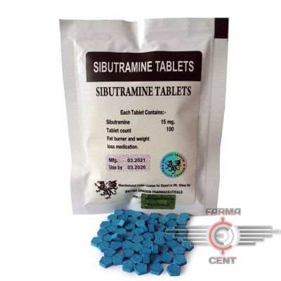 Sibutramine Tablets (100tab 15mg/1tab) - British Dragon Pharmaceuticals