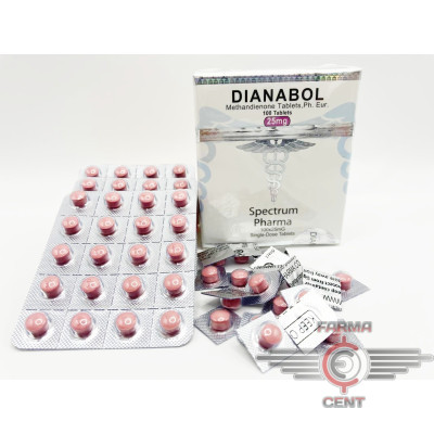 Dianabol New (100tab 10mg/tab) - Spectrum Pharma
