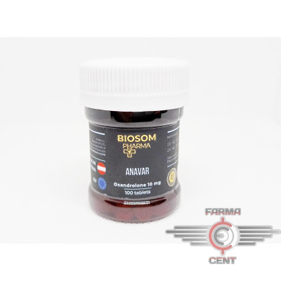 Anavar (100tab 10mg/tab) - Biosom Pharma
