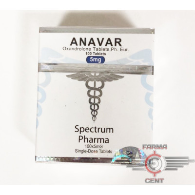 Anavar New (100tab 5mg/tab) - Spectrum Pharma