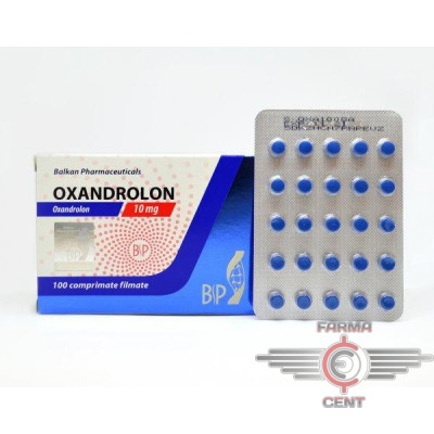 Oxandrolon (25tab 10mg/1tab цена за 25 таб) - Balkan Pharmaceuticals (реплика)