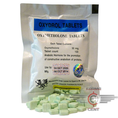 Oxydrol Tablets (50mg/1tab 100tab) - British Dragon Pharmaceuticals