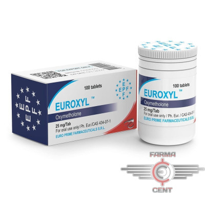 Euroxyl (25mg/tab 100tab) - Euro Prime Pharmaceuticals