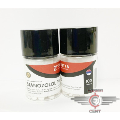 Stanozolol 10 NEW (100tab 10mg/tab) - Zetta Pharmaceuticals