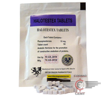 Halotestex Tablets (10mg/1tab Цена за 50tab) - British Dragon Pharmaceuticals