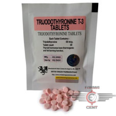 Trijodothyronine T-3 Tablets (50mcg/1tab 30tab) - British Dragon Pharmaceuticals
