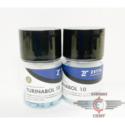 Turinabol 10 NEW (10mg/tab 100tab) - Zetta Pharmaceuticals