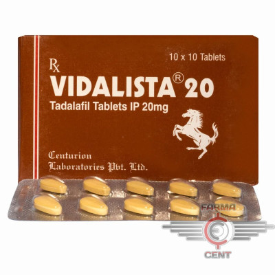 Vidalista (20mg/tab Цена за 10 таб) - Apteka (Original)