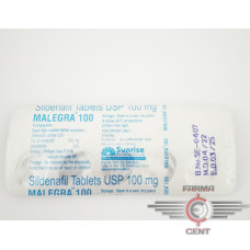 Malegra (sildenafil 100mg/tab Цена за 10 таб) - Apteka (Original)