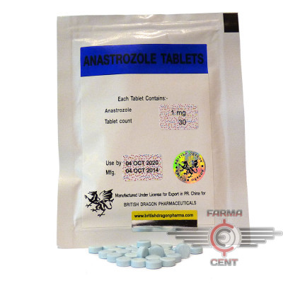 Anastrozole Tablets (1mg/1tab 30tab) - British Dragon Pharmaceuticals