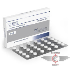 Clomid (50mg/tab цена за 30 таб) - AndrasPharma