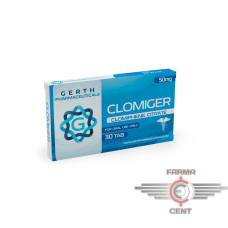 Clomiger (50mg/tab Цена за 30 таб) - Gerthpharmaceuticals