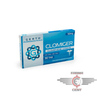 Clomiger (50mg/tab Цена за 30 таб) - Gerthpharmaceuticals