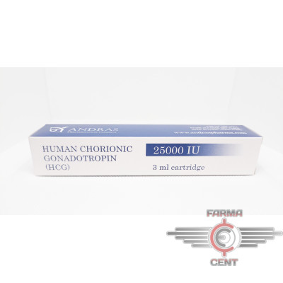 Human Chorionik Gonadotropin (3ml 25000iu) - AndrasPharma