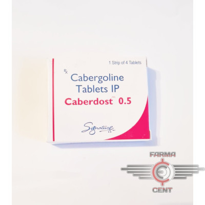 Caberdost (0.5mg/tab цена за 4 таб) - Apteka