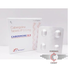 Cabermore (0.5mg/tab цена за 4 таб) - Apteka (Original)