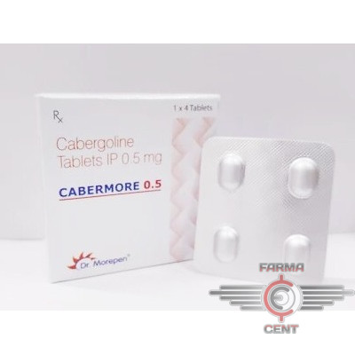 Cabermore (0.5mg/tab цена за 4 таб) - Apteka (Original)