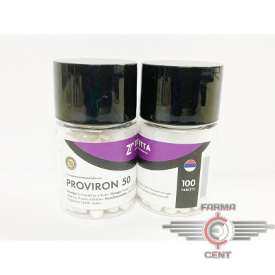 Proviron 50 NEW (100tab 50mg/tab) - Zetta Pharmaceuticals